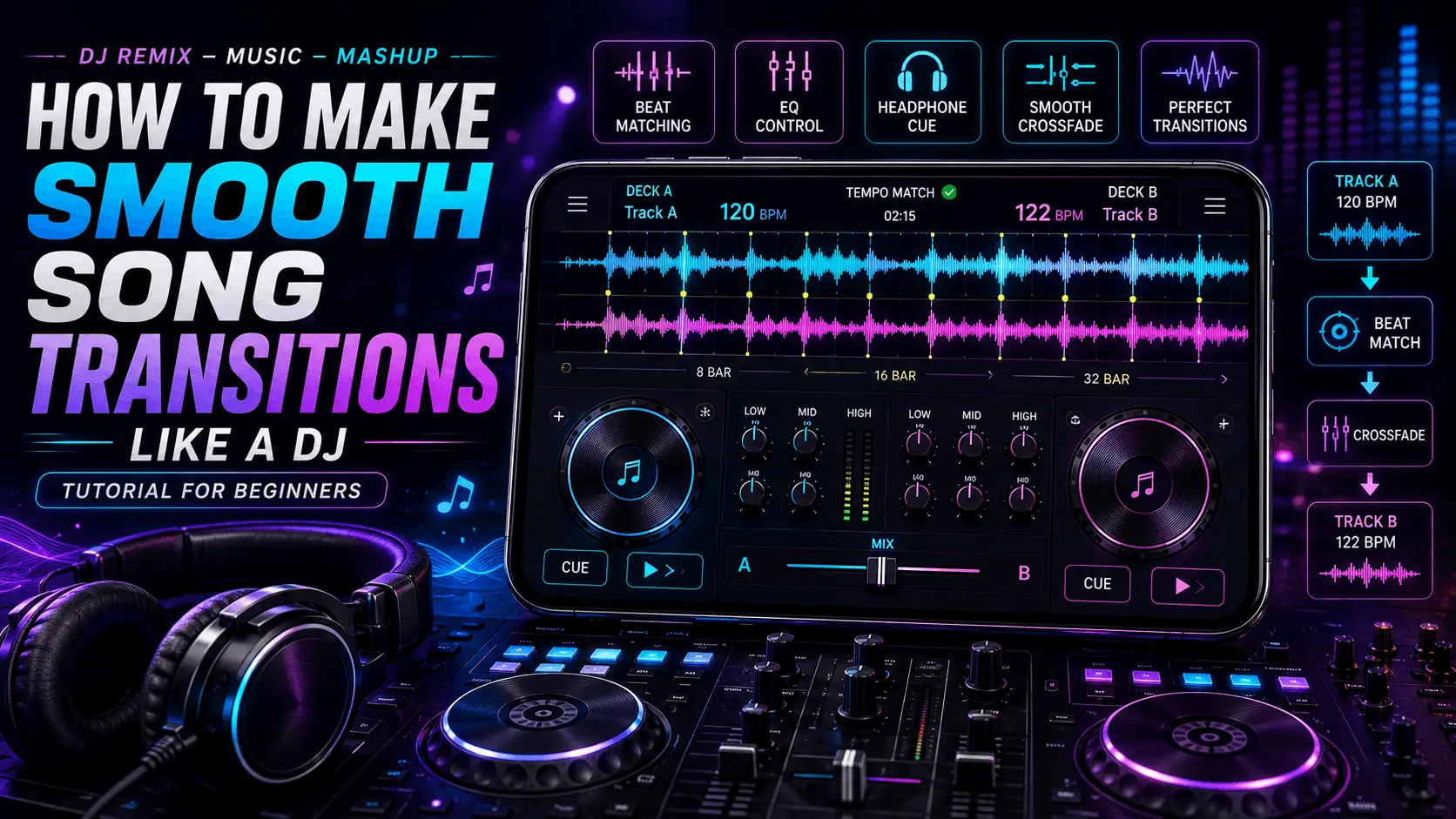 How to Make Smooth Song Transitions Like a DJ