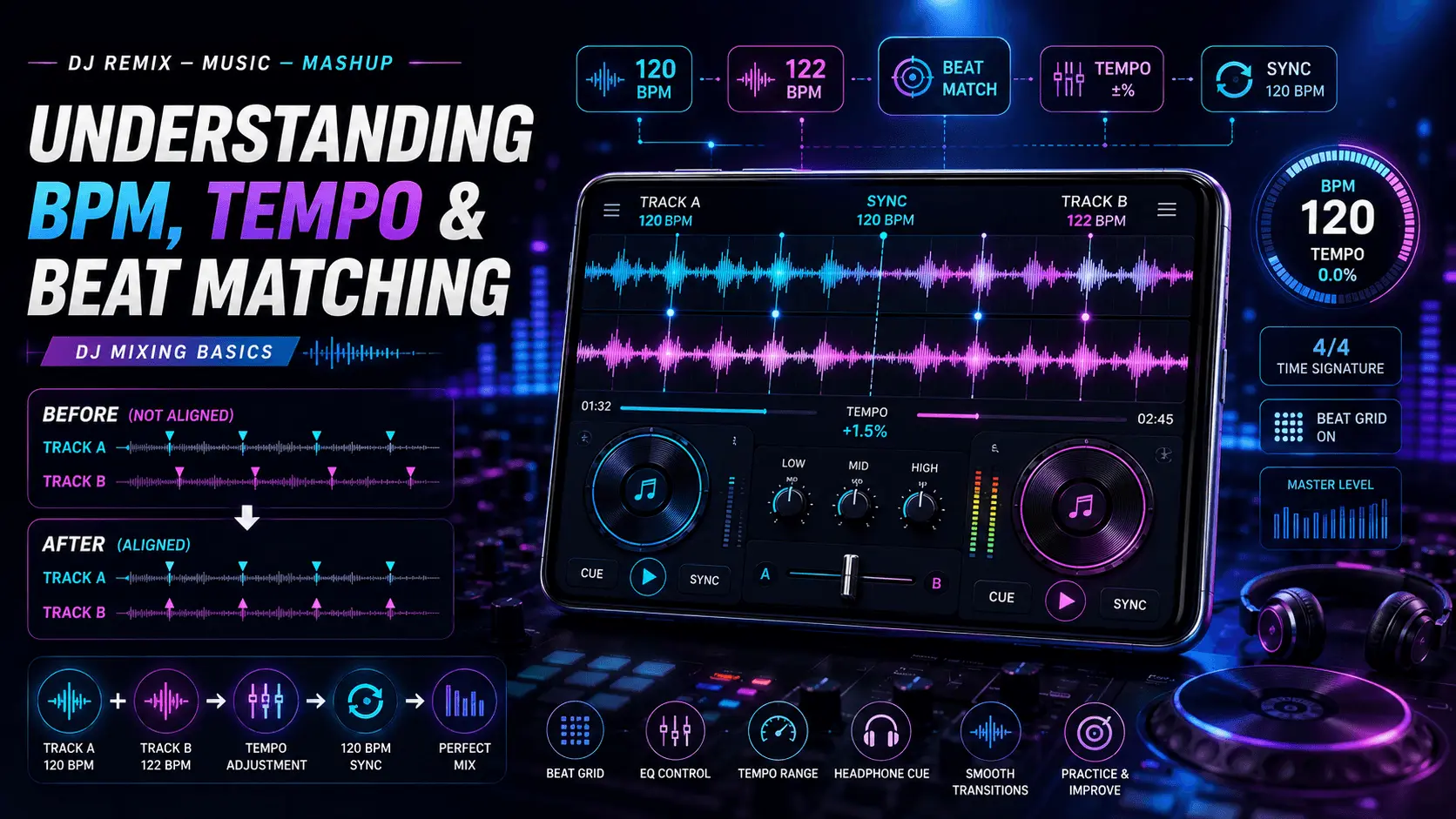 Understanding BPM, Tempo and Beat Matching